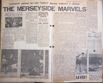 Press report from Ken Charmer's scrapbook