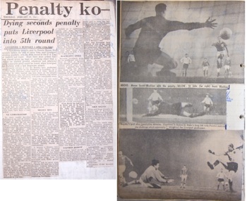 Press report from Ken Charmer's scrapbook