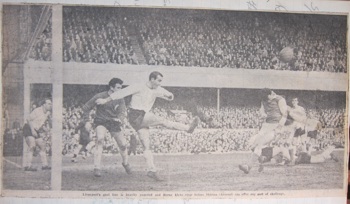 Gerry Byrne clears (image)