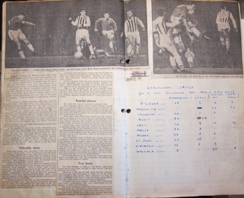 Press report from Ken Charmer's scrapbook