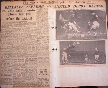 Press report from Ken Charmer's scrapbook