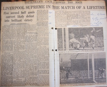 Press report from Ken Charmer's scrapbook