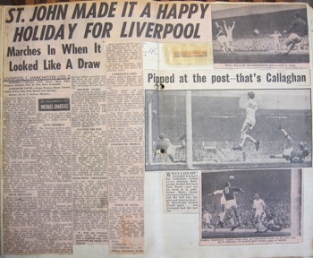 Press report from Ken Charmer's scrapbook