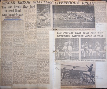 Press report from Ken Charmer's scrapbook