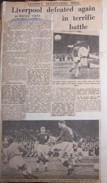 Press report from Ken Charmer's scrapbook
