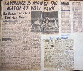 Press report from Ken Charmer's scrapbook