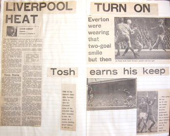 Press report from Ken Charmer's scrapbook