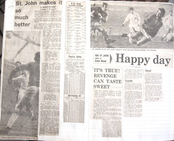 Press report from Ken Charmer's scrapbook