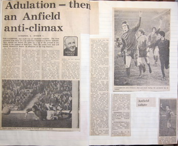 Press report from Ken Charmer's scrapbook