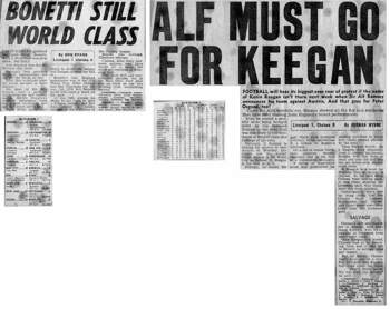 Miscellaneous press clippings