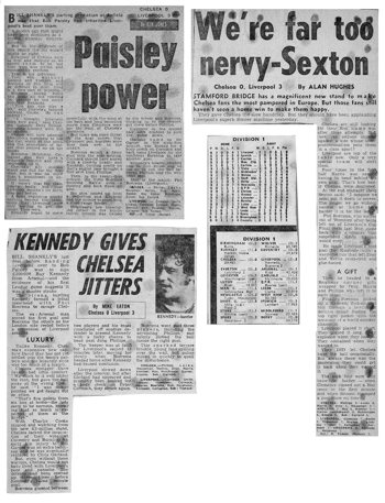 Miscellaneous press clippings