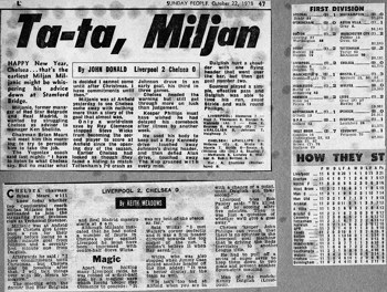 Miscellaneous press clippings