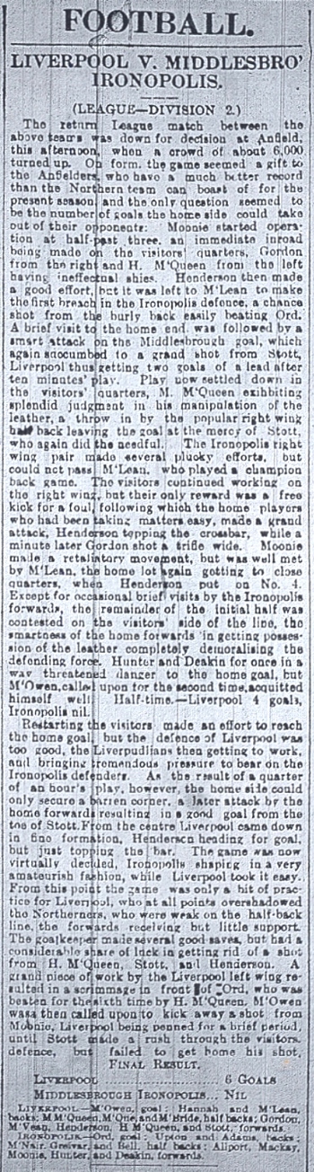 Liverpool Echo report
