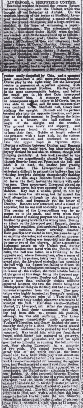 Liverpool Courier report