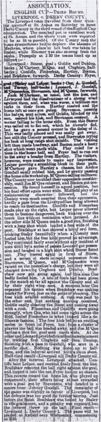 Liverpool Courier report