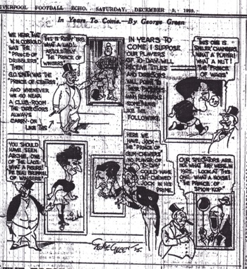 Portraits' sketch from Liverpool Echo