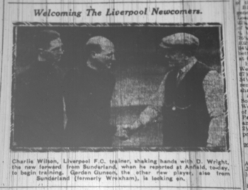 Wilson welcomes newcomers 13 March 1930