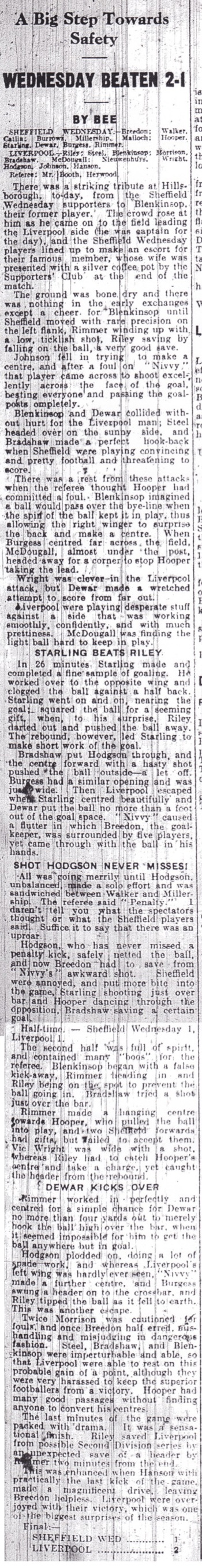 Liverpool Echo report