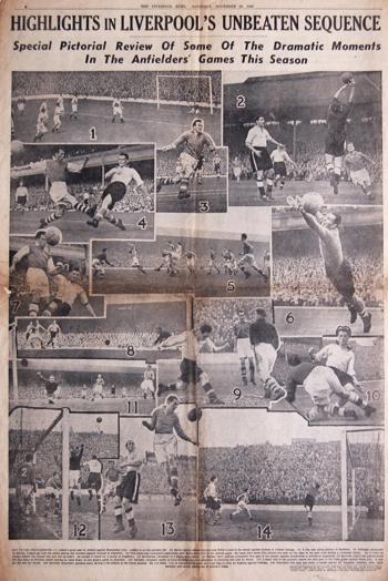 Echo pictorial celebrates Liverpool's unbeaten sequence (Courtesy of Adrian Killen) 