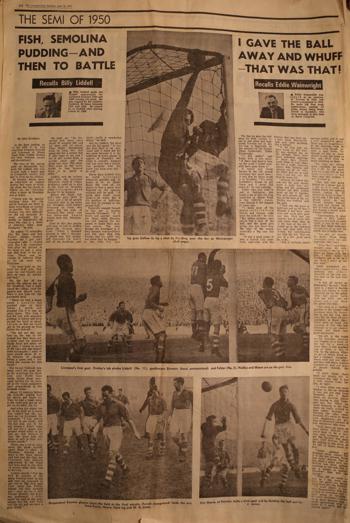 Billy Liddell remembers the Everton semi-final in 1950