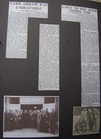 Cyril Sidlow was unbeatable - 29 April 1950