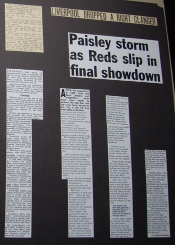 George Kay convinced LFC's board lost the 1950 FA Cup final by leaving out Jack Balmer