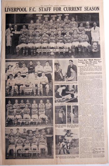 Liverpool Echo preview (Courtesy of Adrian Killen) 