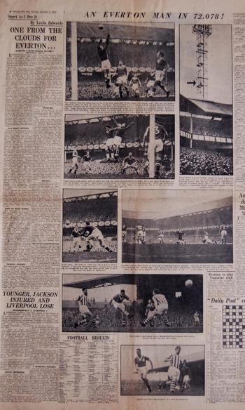 Liverpool Daily Post report (Courtesy of Adrian Killen)