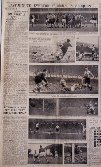 Liverpool Daily Post report (Courtesy of Adrian Killen)