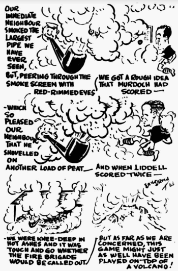 Liverpool Echo cartoon 8 April 1958