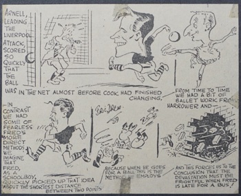 Fred's fearless running vs Bristol Cty 7 February 1959