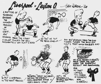 Liverpool Echo cartoon 11 January 1960