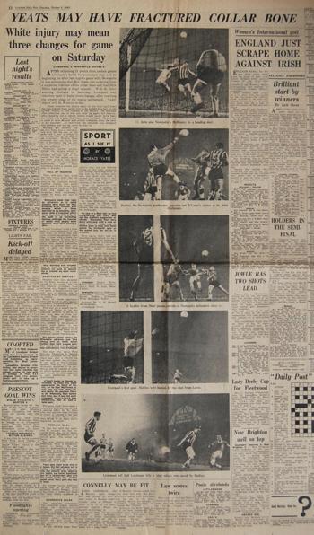 Liverpool Daily Post report (Courtesy of Adrian Killen)