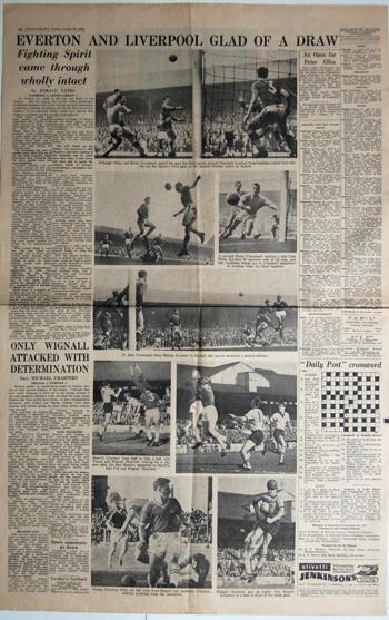 Liverpool Daily Post report (Courtesy of Adrian Killen)