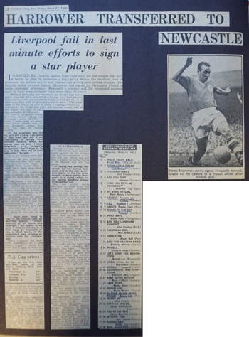 Harrower transferred to Newcastle