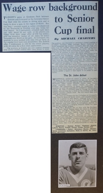 9 May 1961 - St John prepares for debut