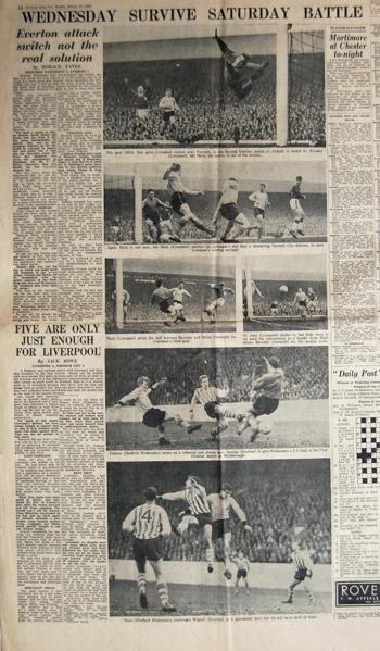 Liverpool Daily Post report (Courtesy of Adrian Killen)