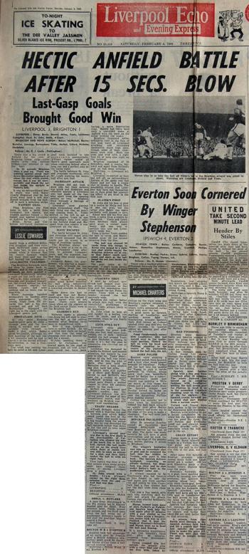 Liverpool Echo report (Courtesy of Adrian Killen)