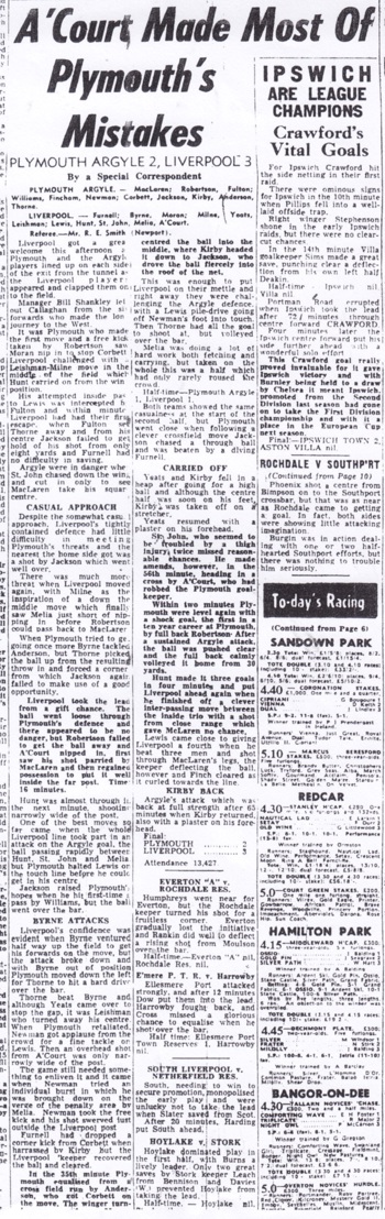 Liverpool Echo report