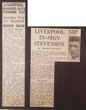 Liverpool nips in to take Stevenson