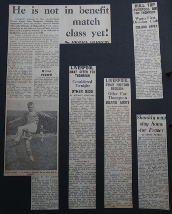 A'Court not done despite Thompson on his way to Anfield - August 1963