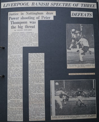 Press report from Adrian Killen's scrapbook