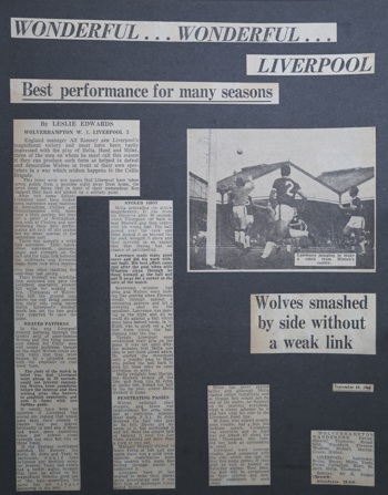 Press report from Adrian Killen's scrapbook