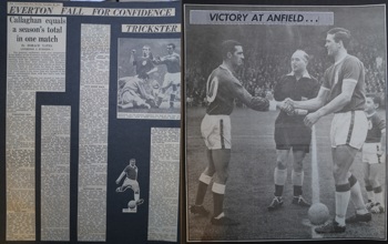 Press report from Adrian Killen's scrapbook