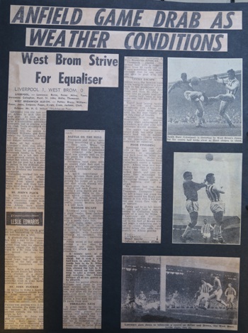 Press report from Adrian Killen's scrapbook