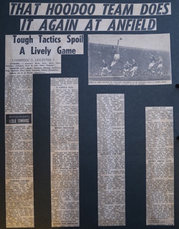 Press report from Adrian Killen's scrapbook