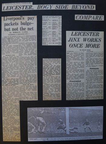 Leicester bogy side beyond compare