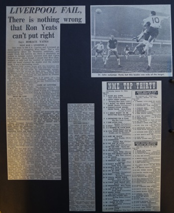 Press report from Adrian Killen's scrapbook