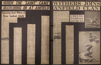 Press report from Adrian Killen's scrapbook