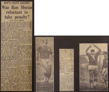 Was Moran reluctant to take the penalty? - 29 February 1964